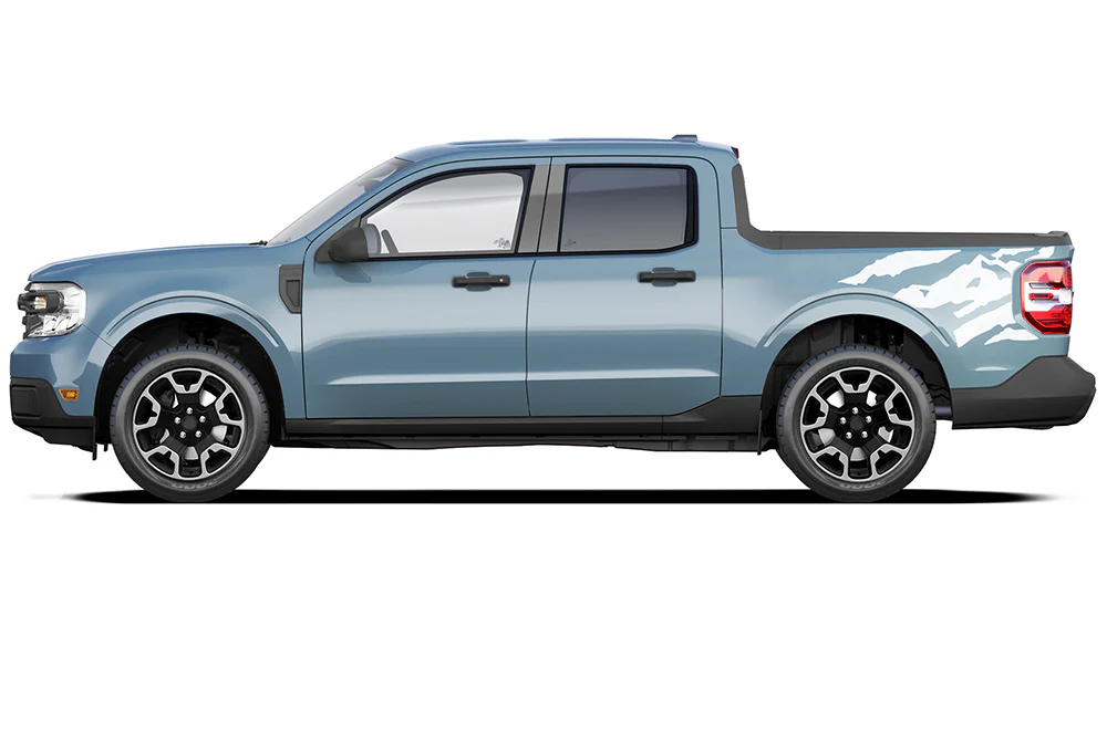 Adventure Bed Side Graphics Vinyl Decals Compatible with Ford Maverick - Image 2