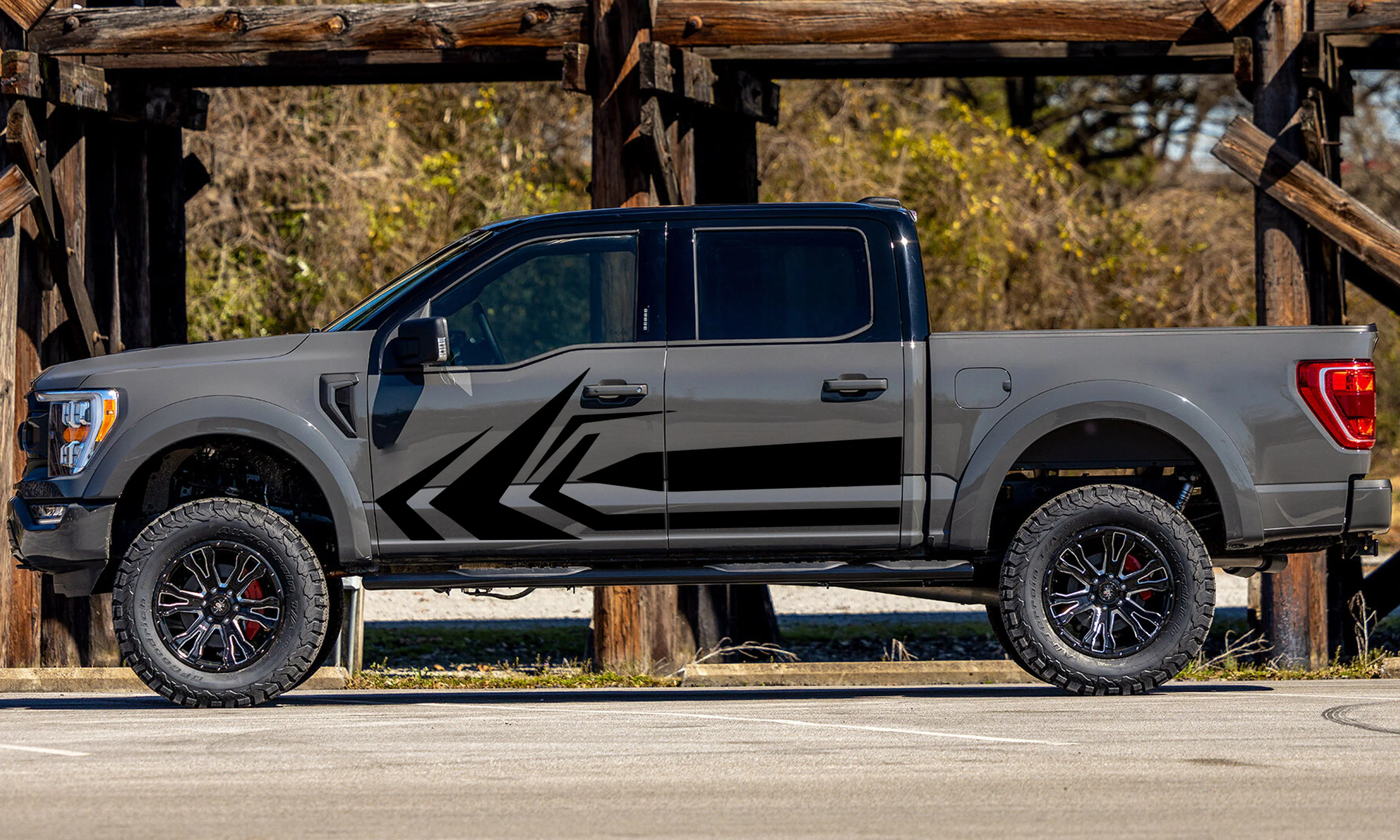 Adventure Door Graphics Vinyl Decals Compatible with Ford F150 - Image 2