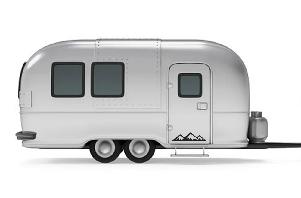 Adventure Mountains Decals, Graphics For RV, Trailer Hauler, Camper, Motor-Ηome, Caravan - Image 2