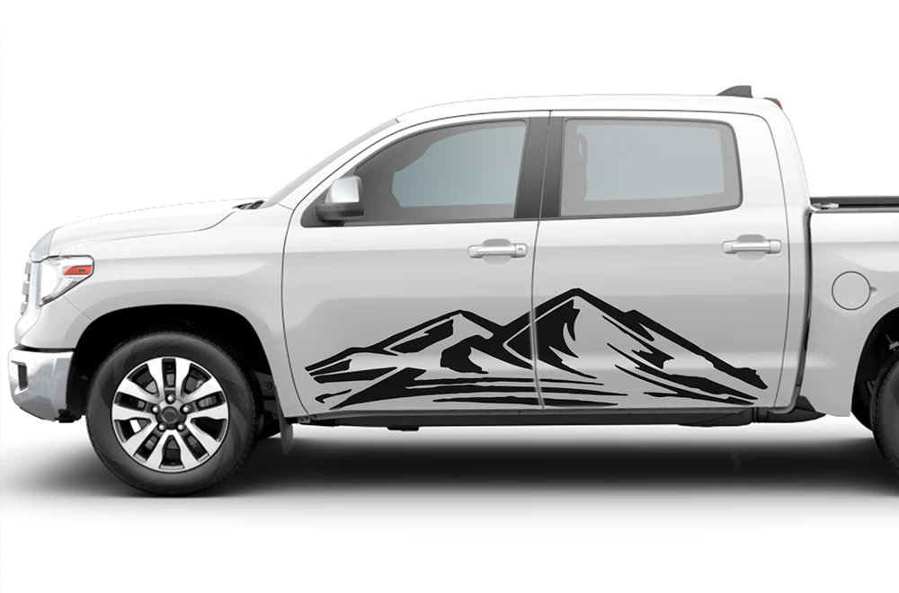 Adventure Side Graphics Vinyl Decal Compatible with Toyota Tundra