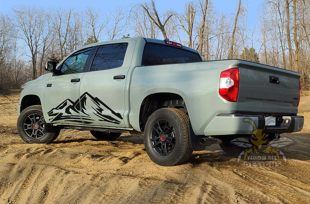 Adventure Side Graphics Vinyl Decal Compatible with Toyota Tundra - Image 2