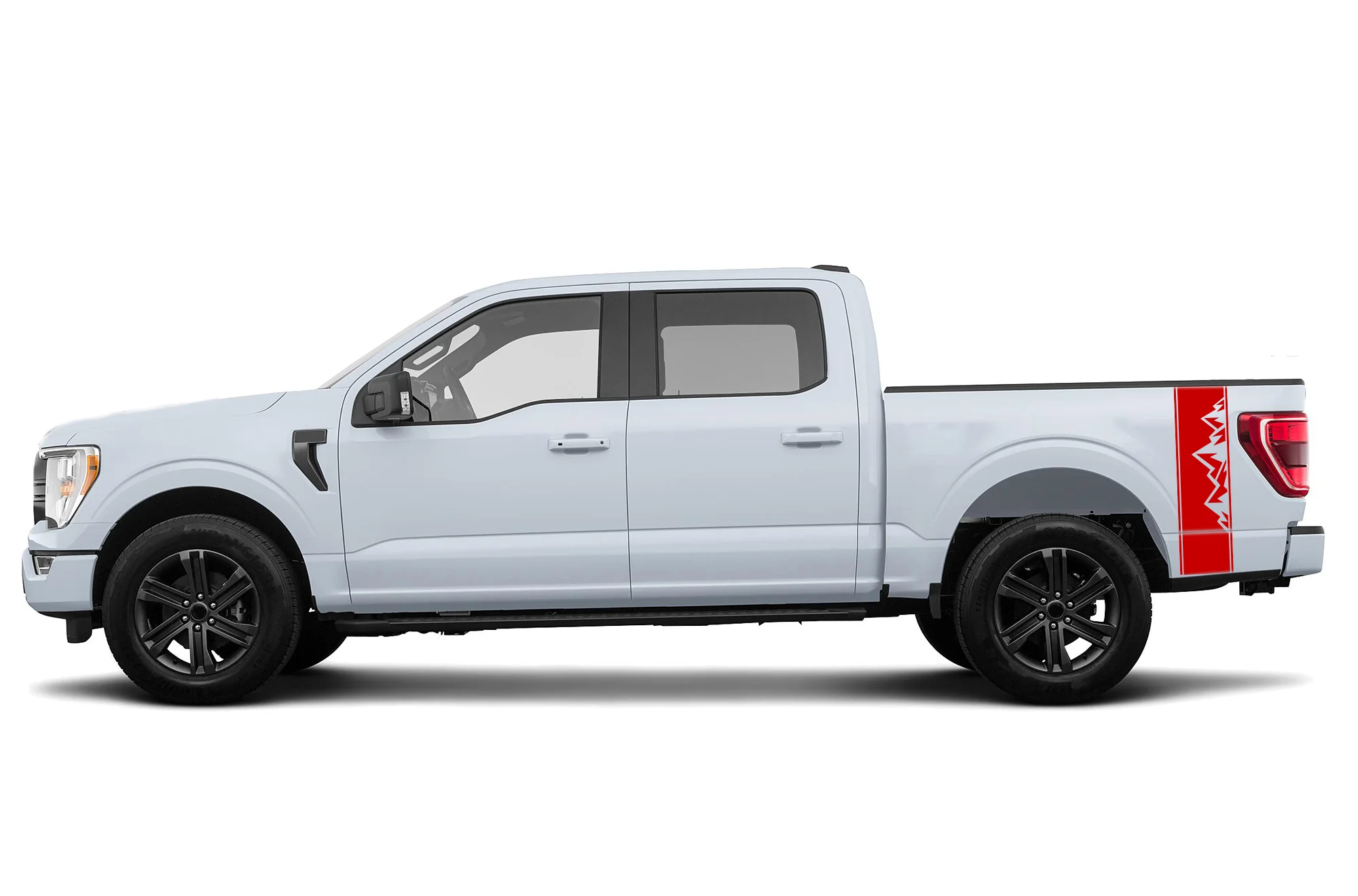 Bed Mountain Decals Compatible with Ford F150 Super Crew Cab 5.5'' - Image 2