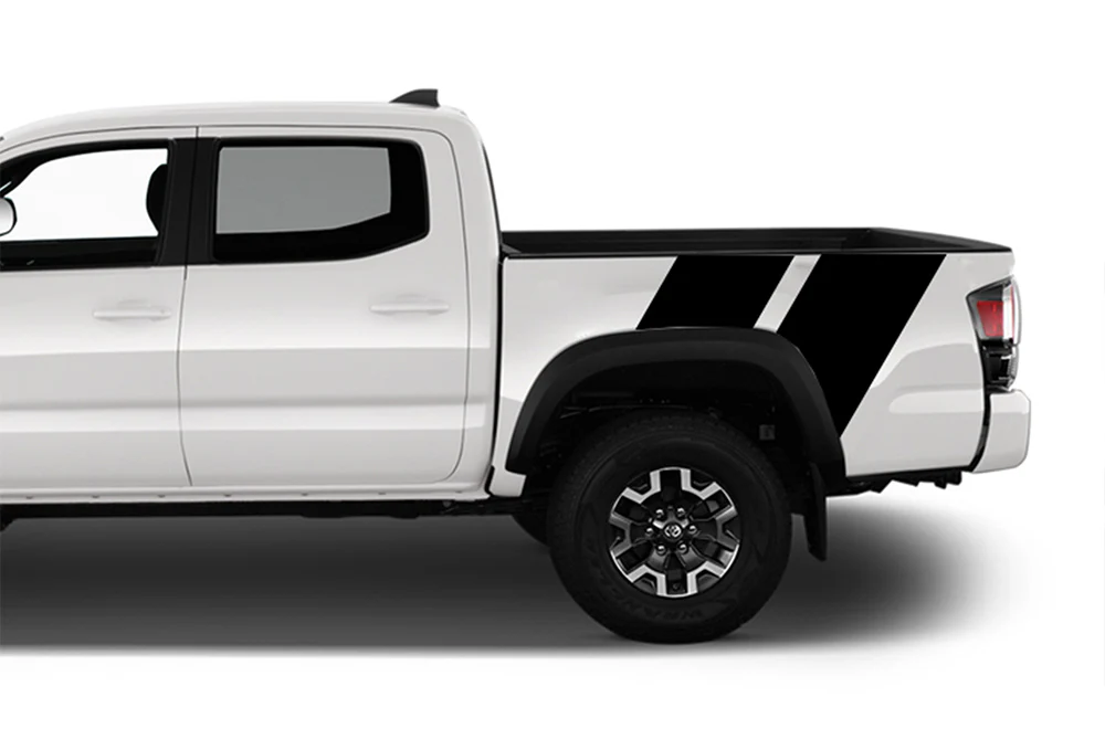Bed Racing Dual Stripes Compatible with Toyota Tacoma - Image 2