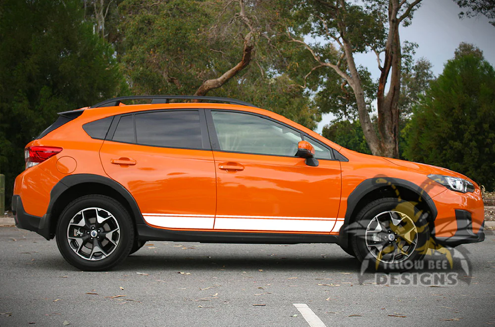 Belt Line Side Stripes Graphics Vinyl Decals Compatible with Subaru Crosstrek - Image 4