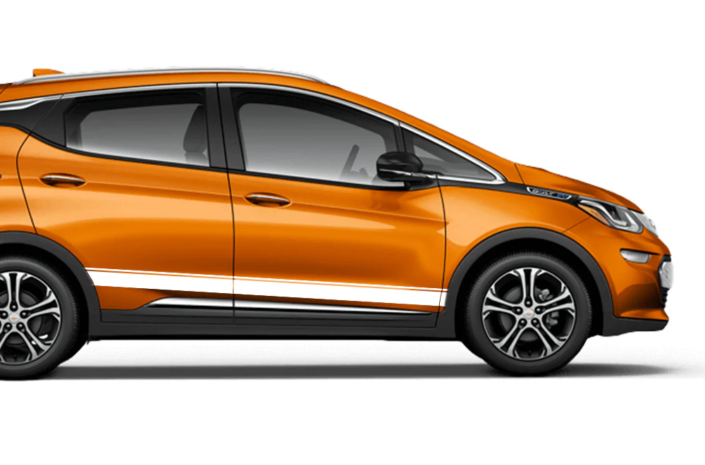 Belt Line Stripes Graphics Vinyl Decals Compatible with Chevrolet Bolt