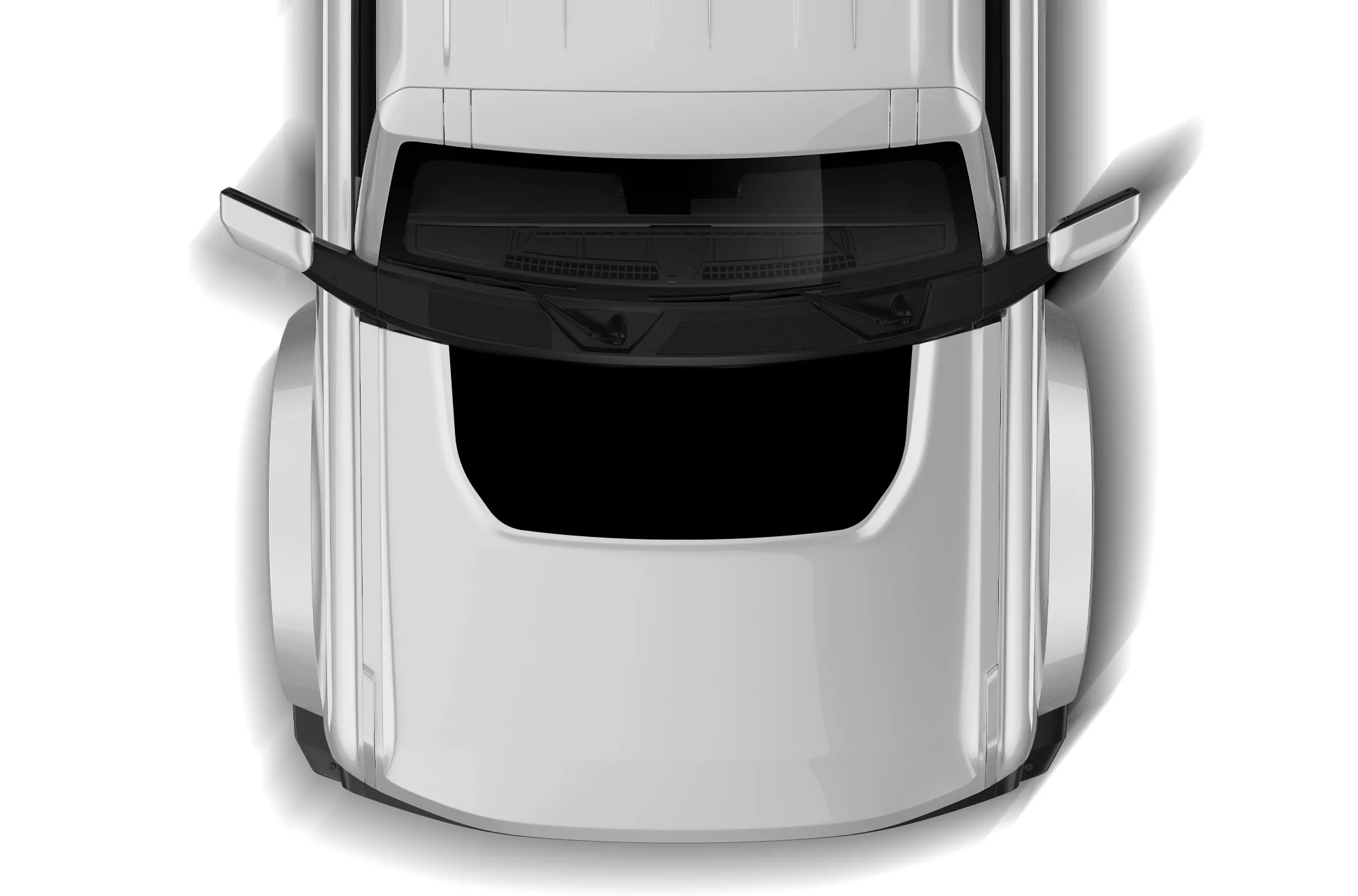 Blackout Hood Graphics Vinyl Decals Compatible with Ford Bronco