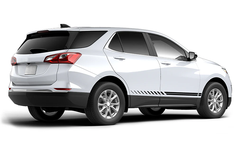 Chevy Stripes Graphics Vinyl Decals Compatible with Chevrolet Equinox