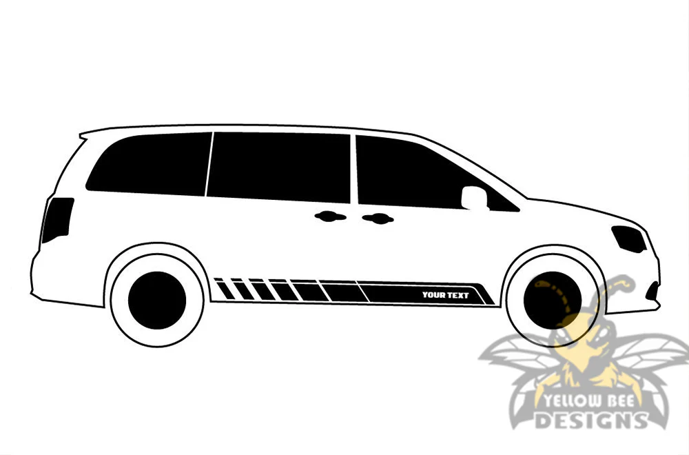 Custom Lower Rocket side Graphics Vinyl Decals Compatible with Subaru Crosstrek - Image 2