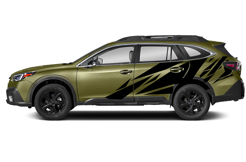 Diagrams Side Graphics Vinyl Decals Compatible with Subaru Outback