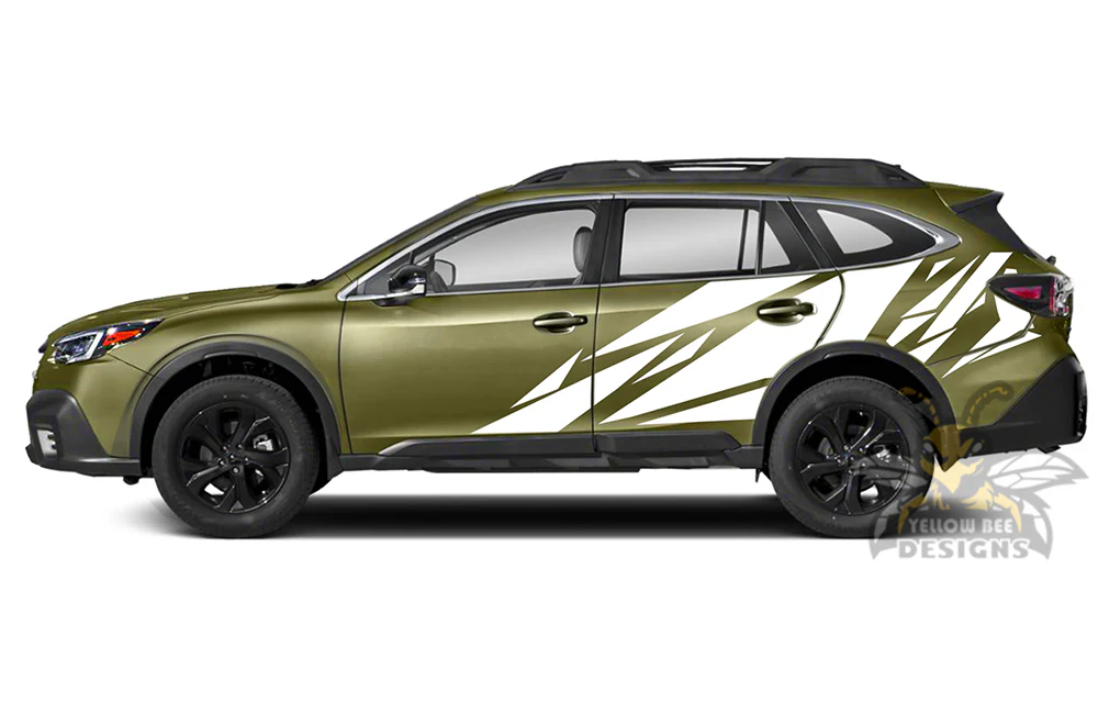 Diagrams Side Graphics Vinyl Decals Compatible with Subaru Outback - Image 3