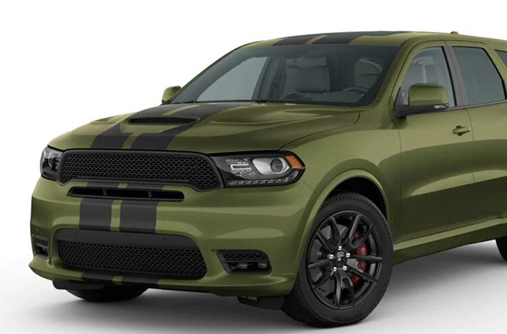 Dodge Durango Racing Rally Stripes Decals Full Bumper to Bumper Vinyl Graphics - Image 3