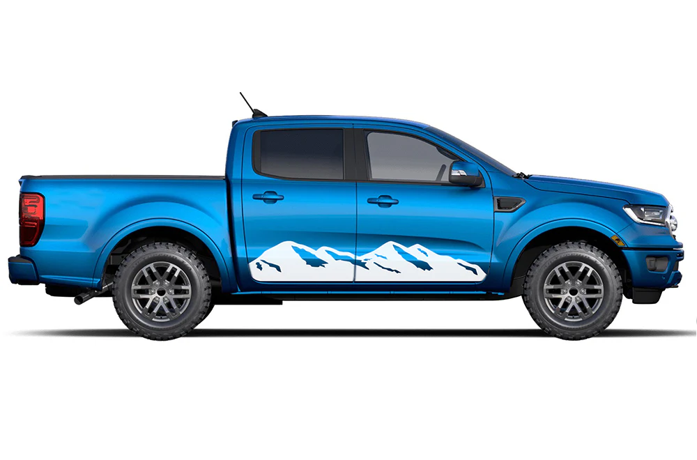 Door Mountains Side Graphics Decals Compatible with Ford Ranger - Image 2