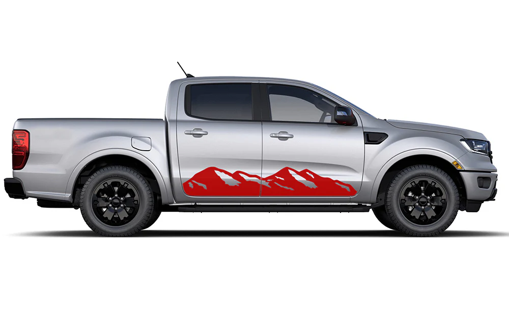 Door Mountains Side Graphics Decals Compatible with Ford Ranger - Image 3