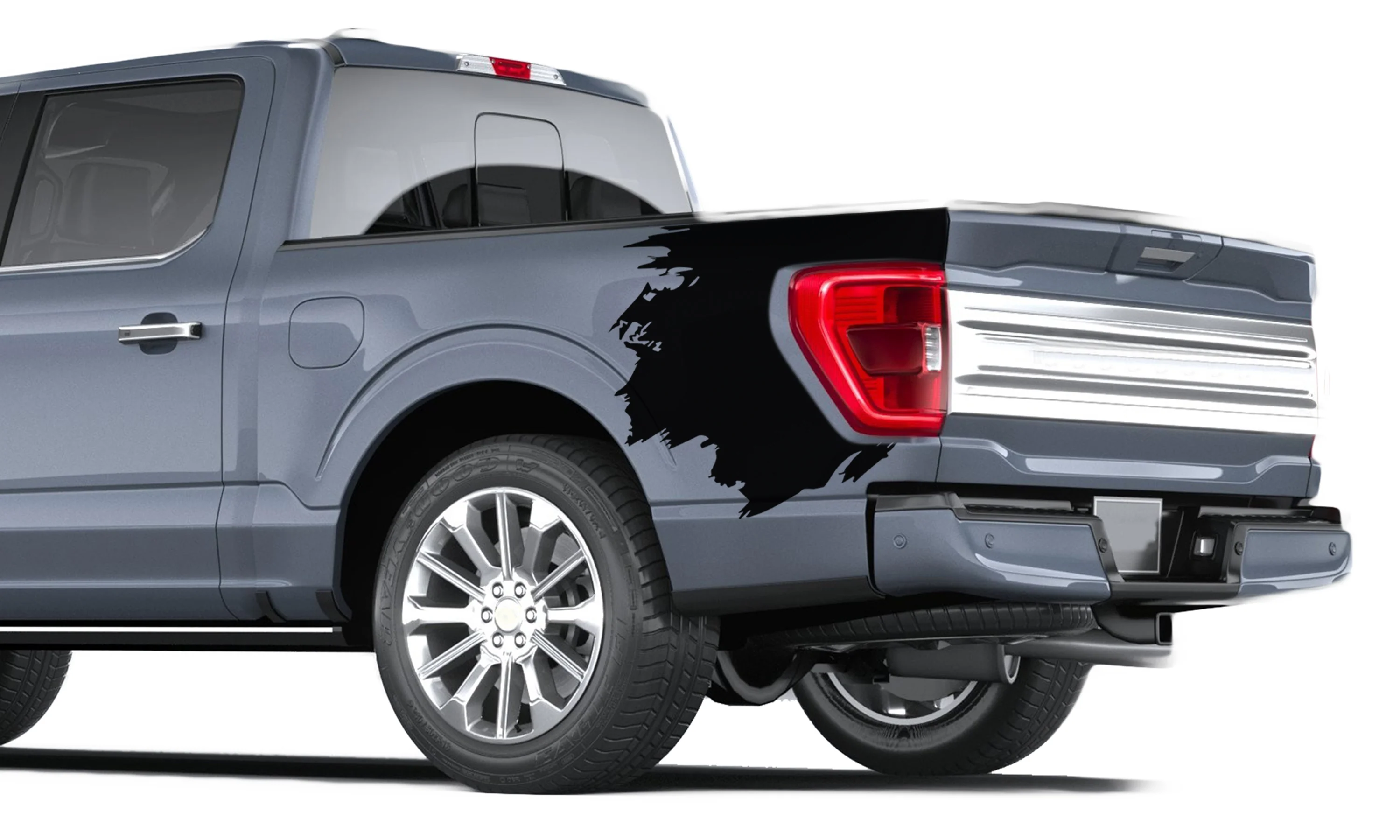 Force Splash Bed Style Graphics Vinyl Decals Compatible with Ford F150
