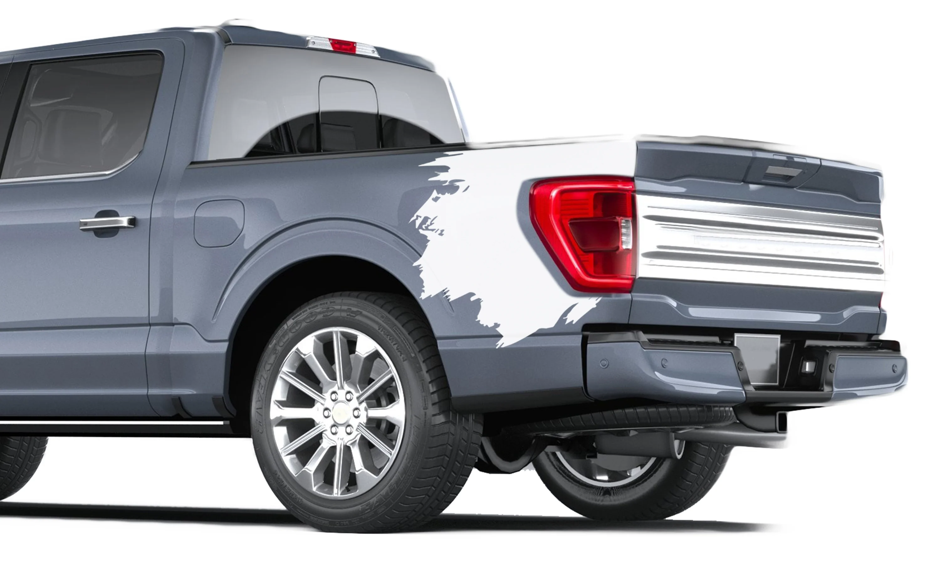 Force Splash Bed Style Graphics Vinyl Decals Compatible with Ford F150 - Image 3