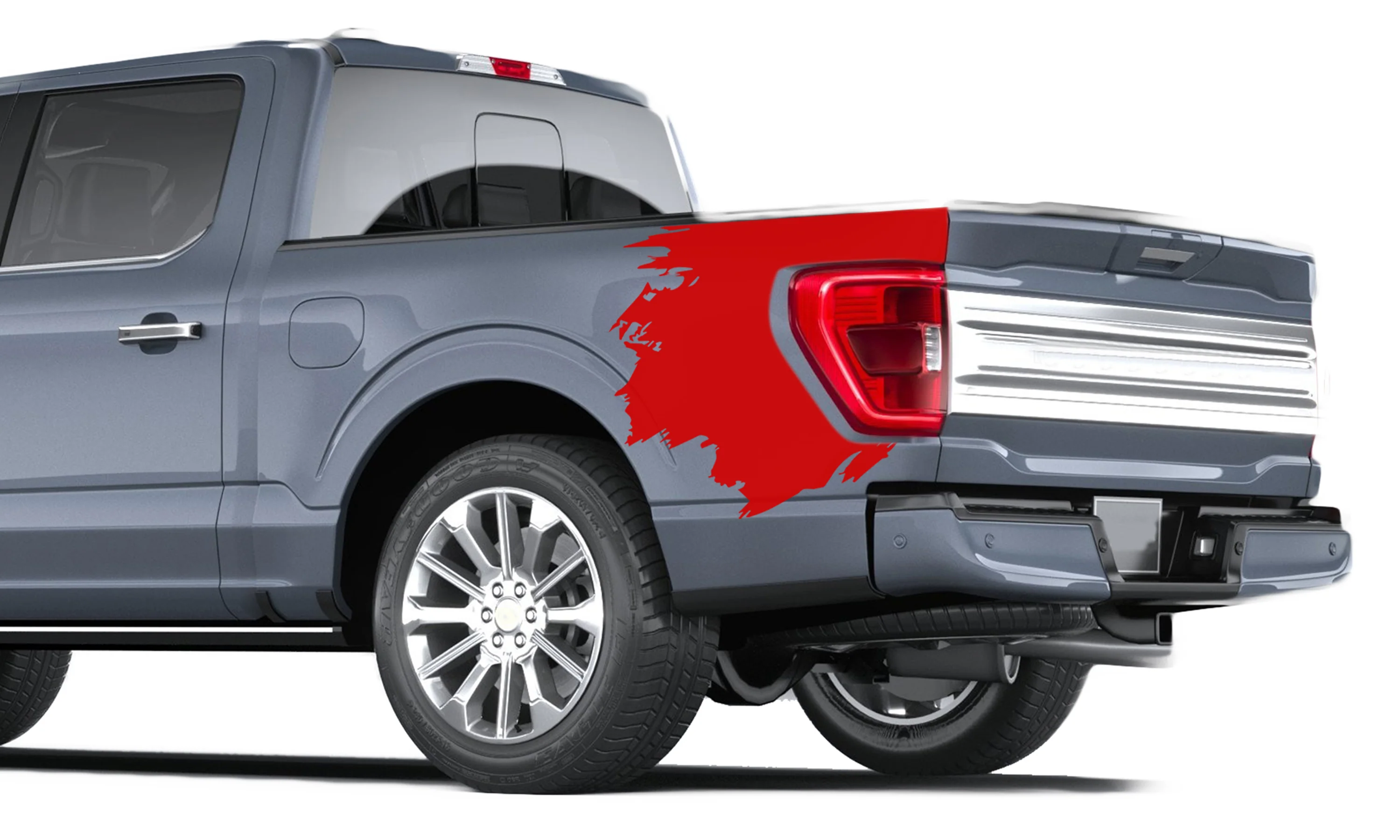 Force Splash Bed Style Graphics Vinyl Decals Compatible with Ford F150 - Image 4