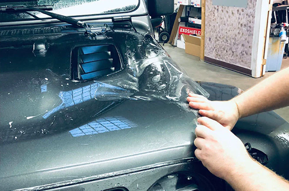 Gloss Clear Paint Protection Vinyl Wrap Bulk Film for Jeep Wrangler - Image 5