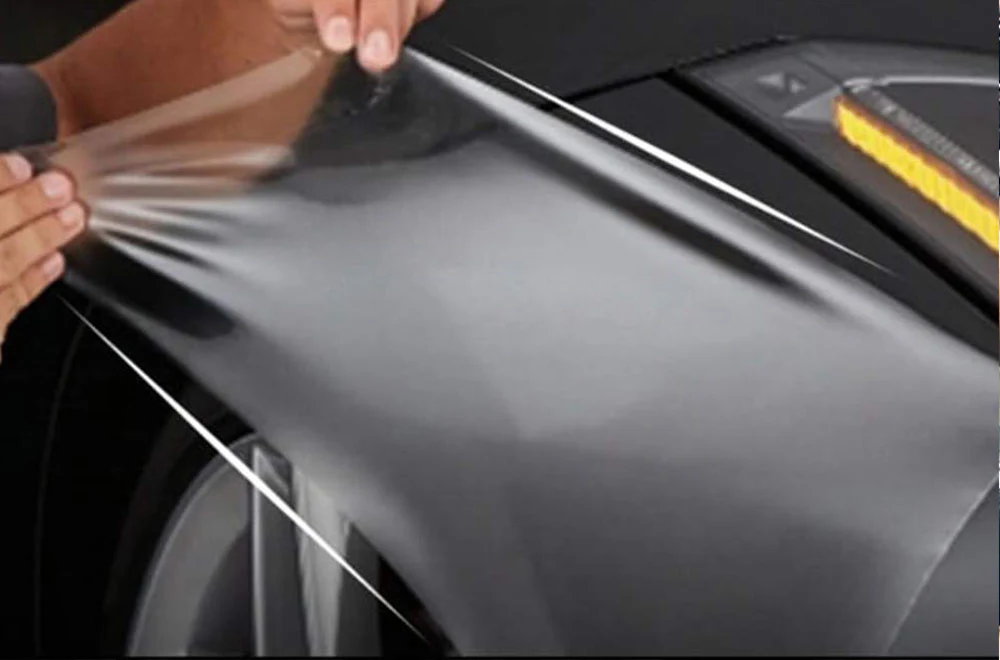 Gloss Clear Paint Protection Vinyl Wrap Bulk Film for Jeep Wrangler - Image 9