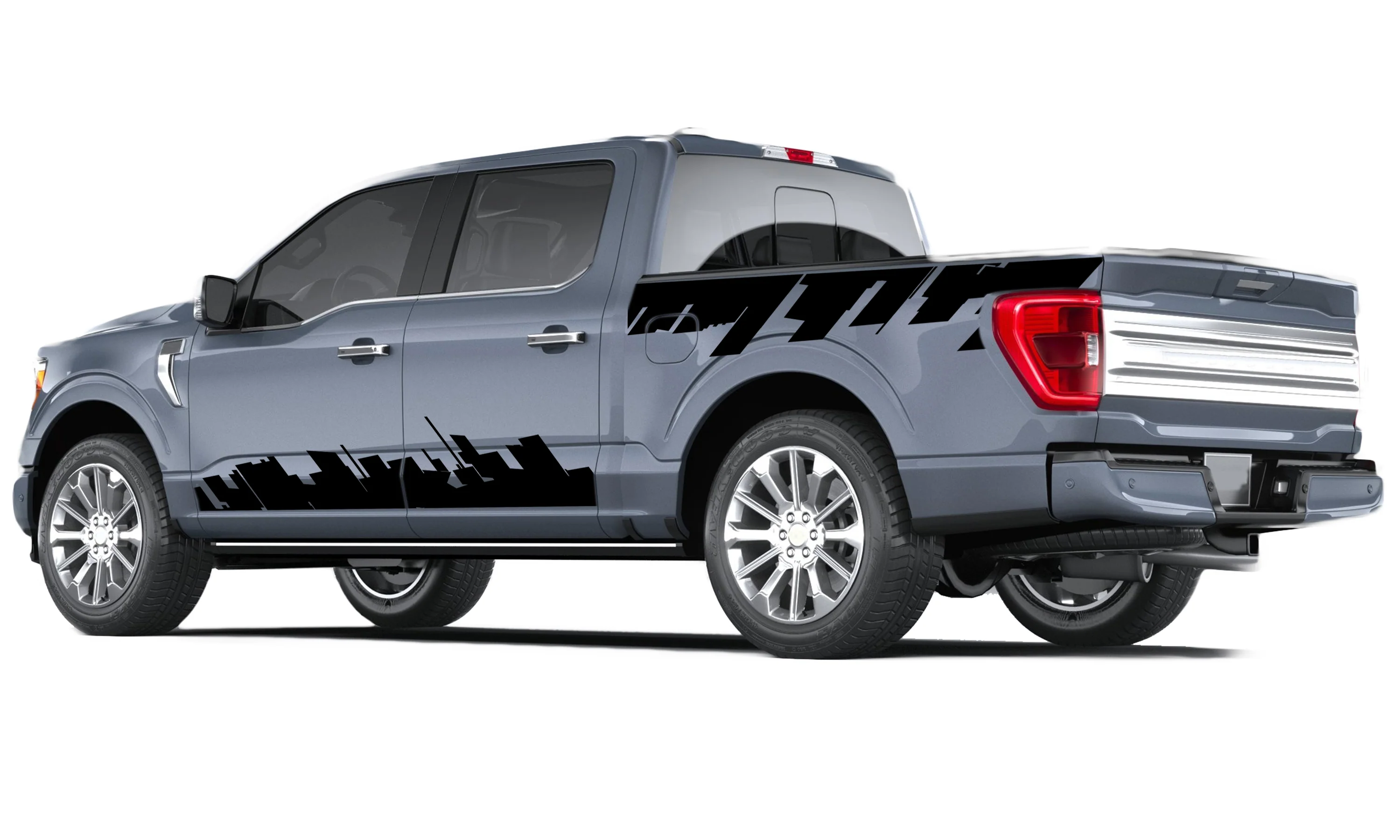 Inception Style Graphics Vinyl Decals Compatible with Ford F150