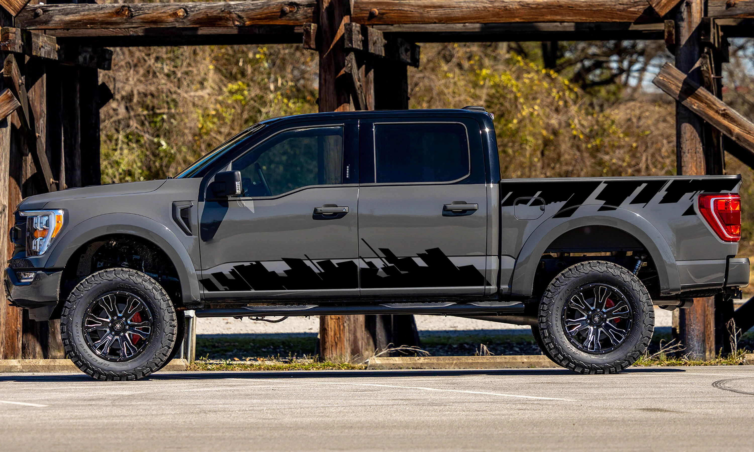 Inception Style Graphics Vinyl Decals Compatible with Ford F150 - Image 2