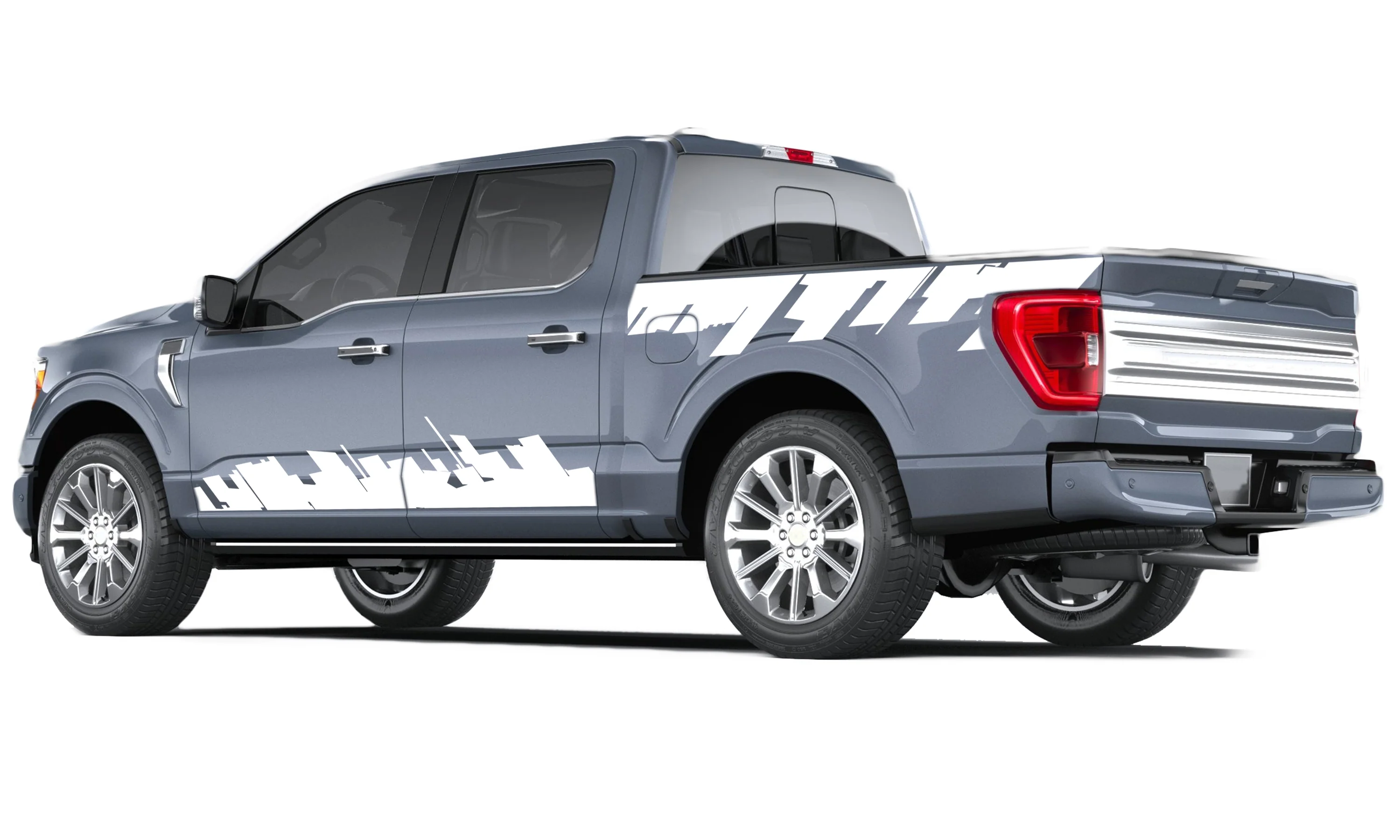 Inception Style Graphics Vinyl Decals Compatible with Ford F150 - Image 3