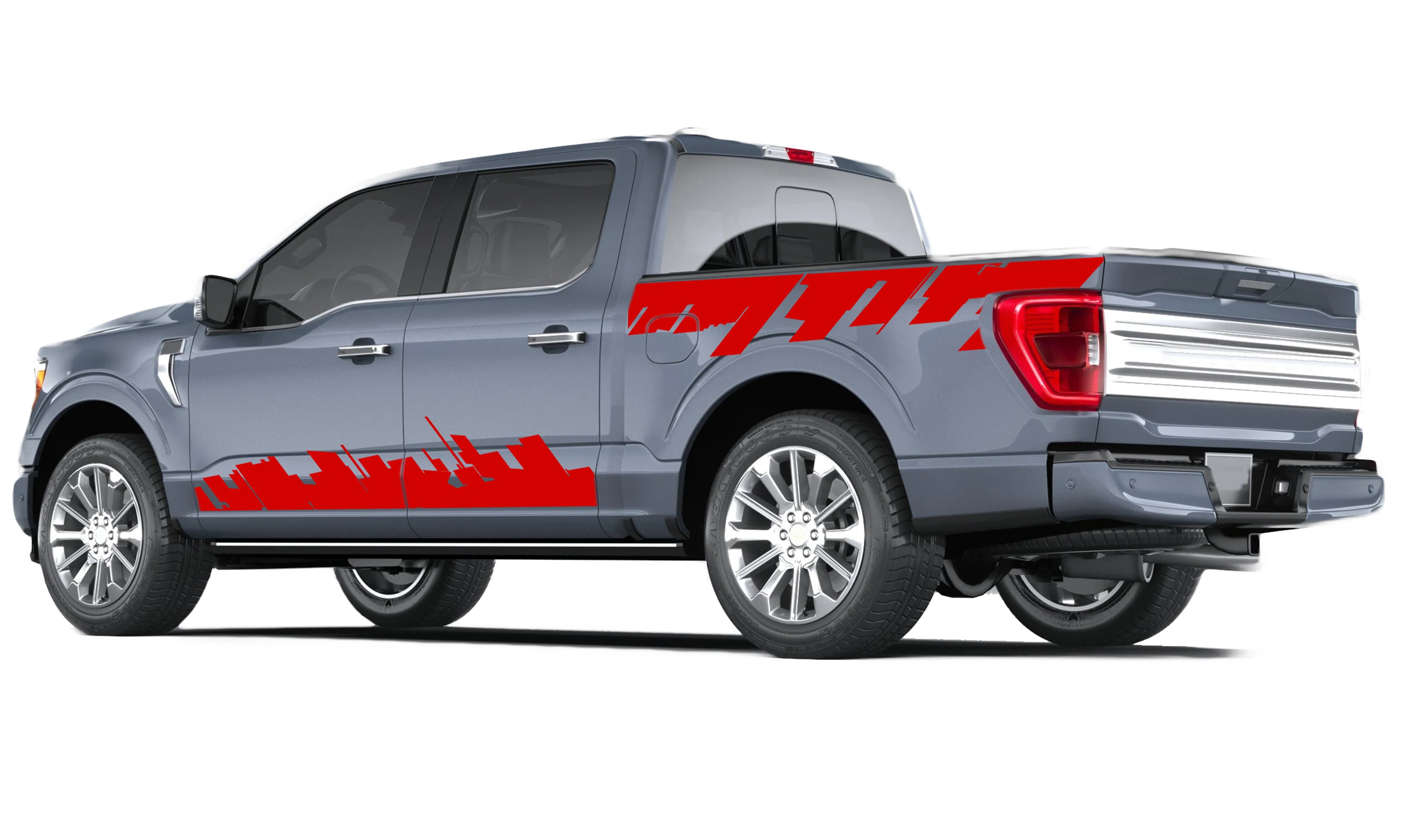 Inception Style Graphics Vinyl Decals Compatible with Ford F150 - Image 4