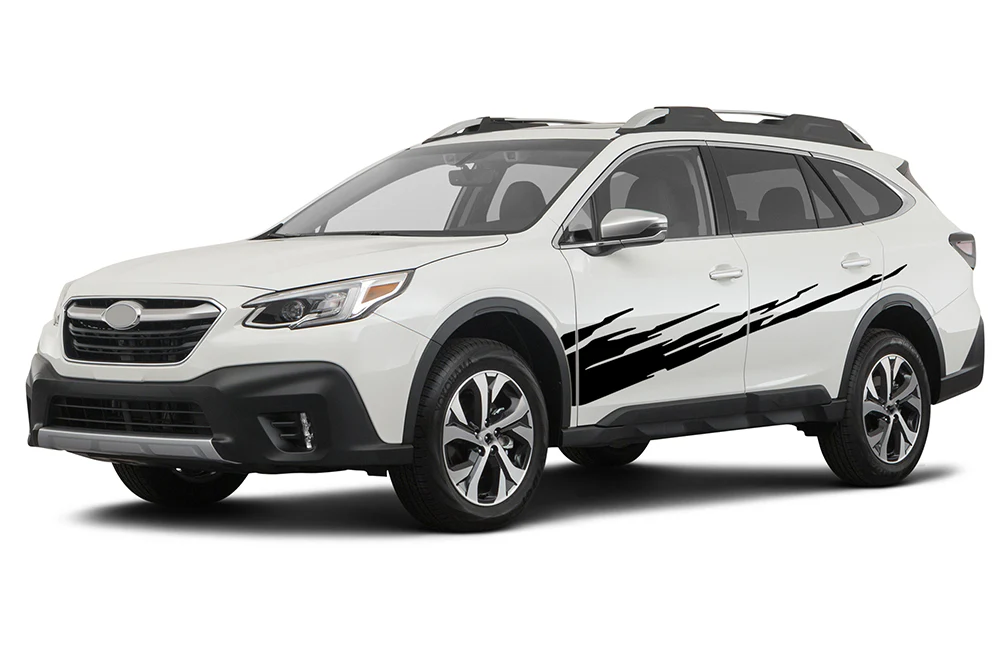 Lower Door Splash Graphics Vinyl Decals Compatible with Subaru Outback