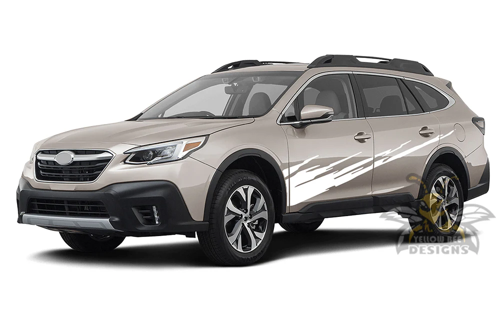 Lower Door Splash Graphics Vinyl Decals Compatible with Subaru Outback - Image 2