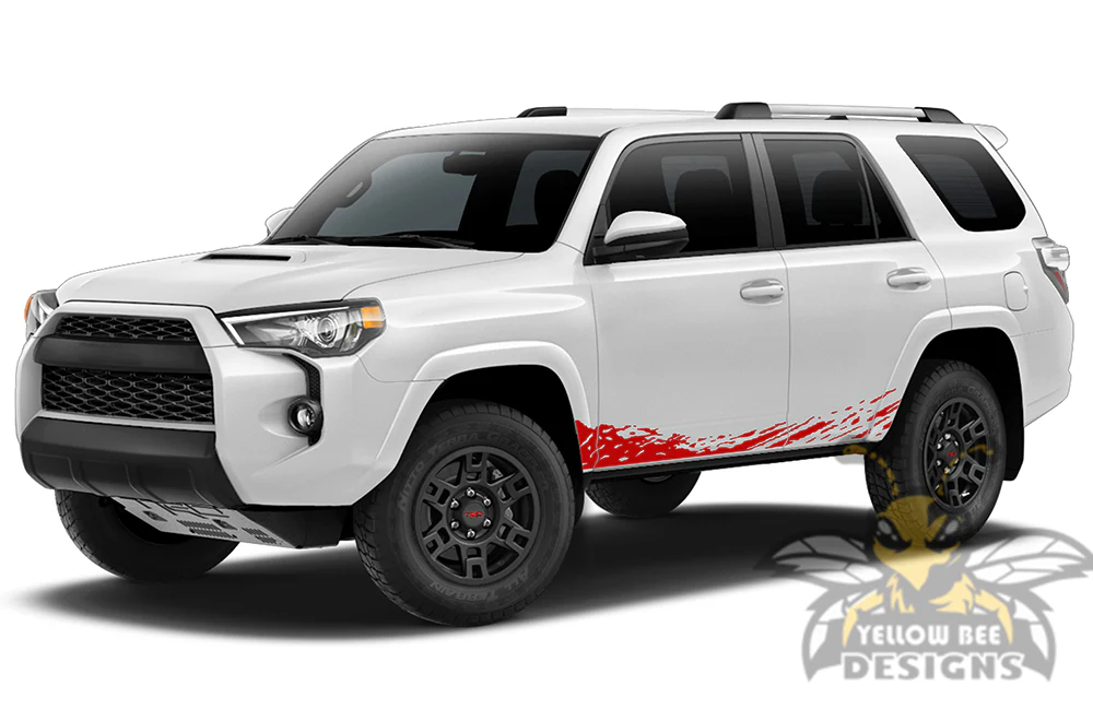 Lower Mud Splash Graphics Vinyl Decal Compatible with Toyota 4Runner - Image 4