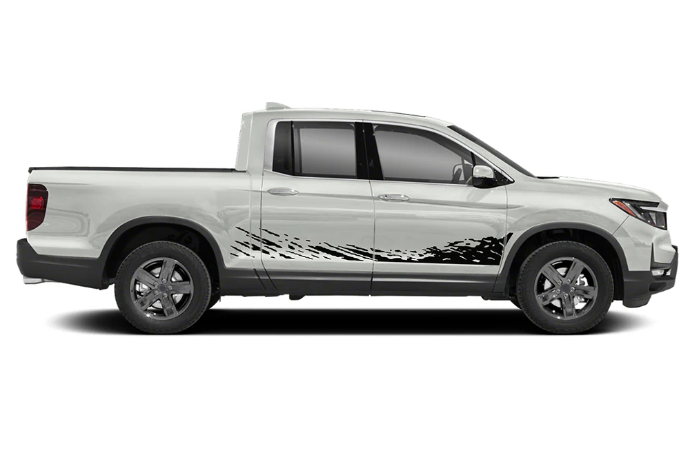 Lower Mud Splash Graphics Vinyl Decals Compatible with Honda Ridgeline