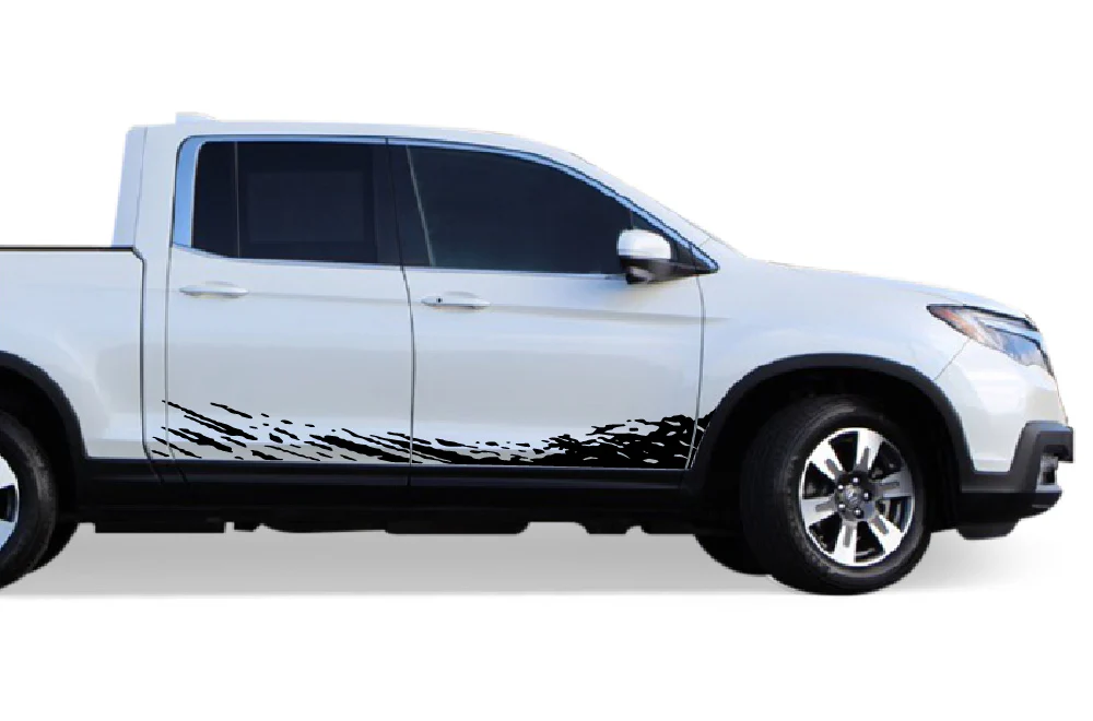 Lower Mud Splash Graphics Vinyl Decals Compatible with Honda Ridgeline - Image 4