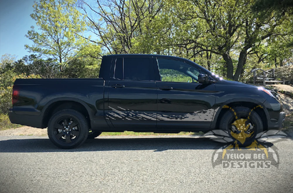 Lower Mud Splash Graphics Vinyl Decals Compatible with Honda Ridgeline - Image 6