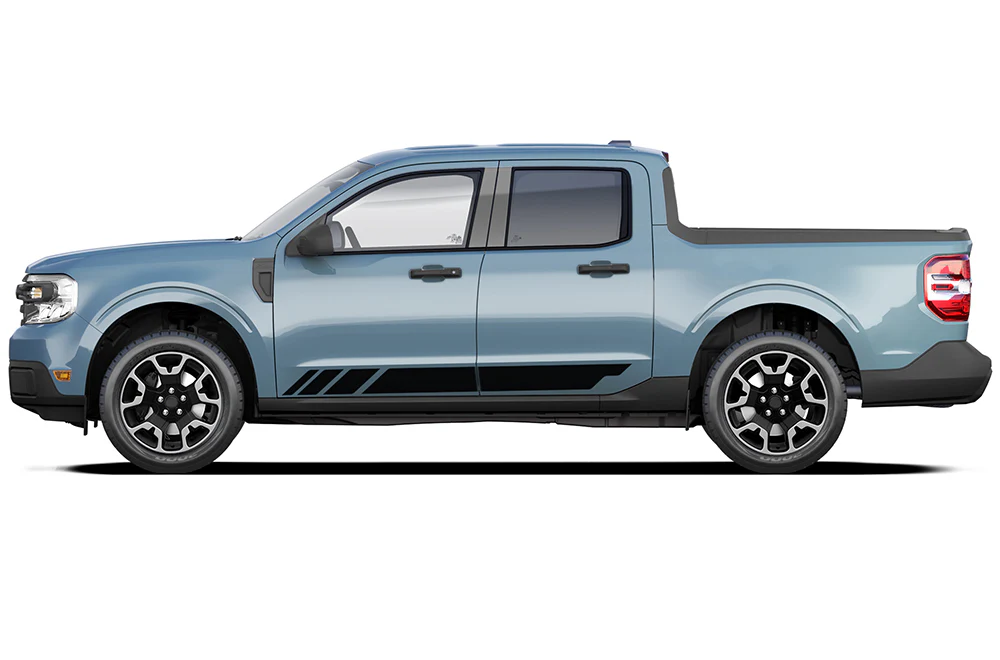 Lower Rocker Stripes Decals Compatible with Ford Maverick