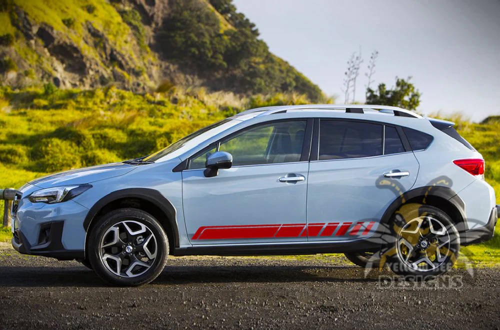 Lower Rocker side Graphics Vinyl Decals Compatible with Subaru Crosstrek - Image 4