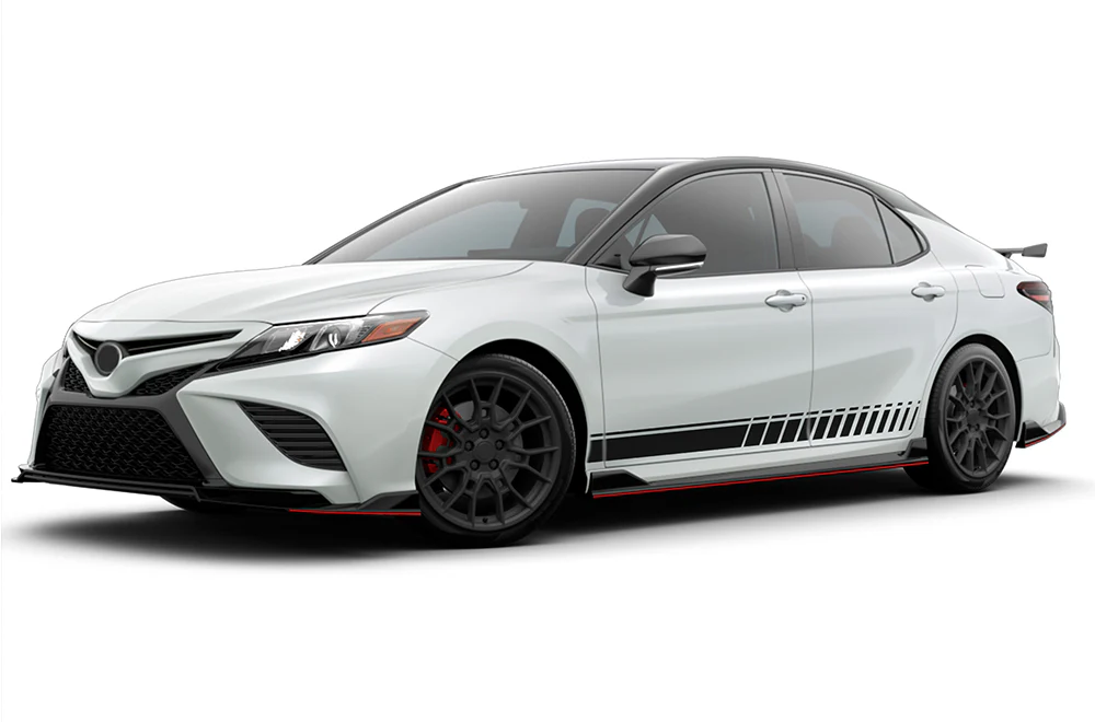 Lower Side Door Stripes Graphics Vinyl Decals Compatible with Toyota Camry