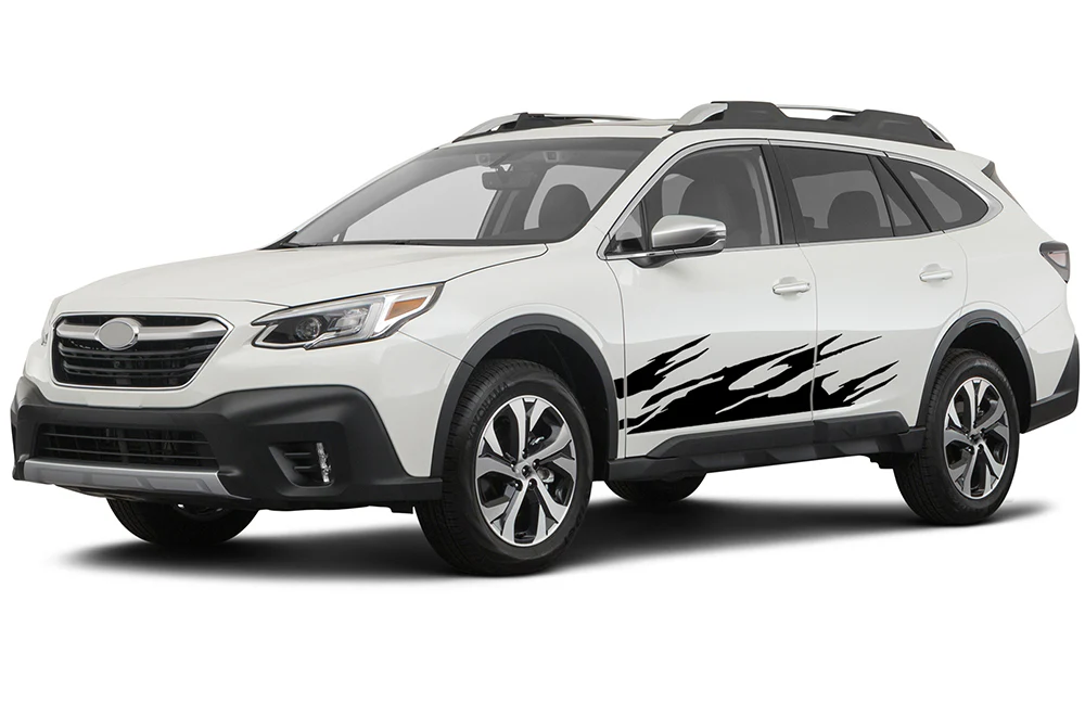 Lower Splash Door Graphics Vinyl Decals Compatible with Subaru Outback
