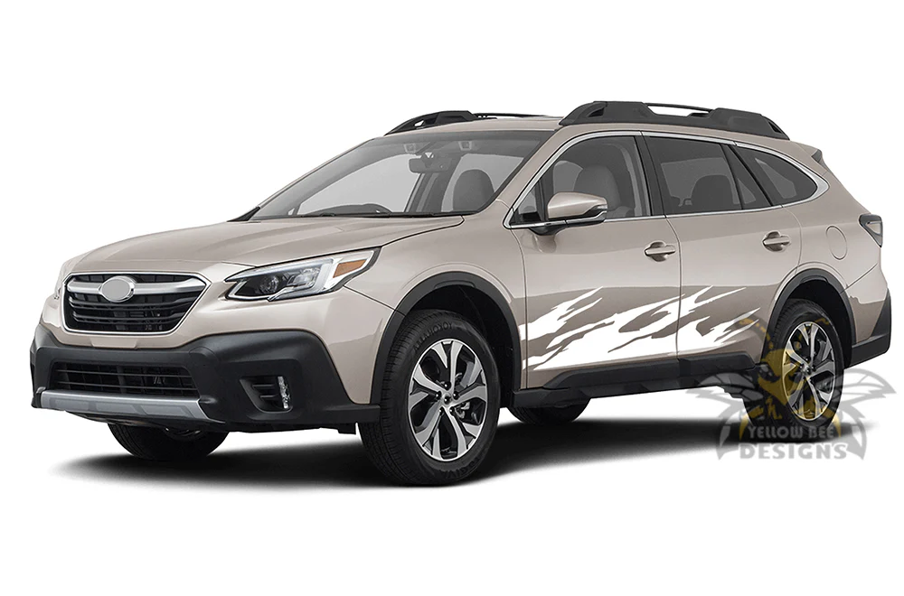 Lower Splash Door Graphics Vinyl Decals Compatible with Subaru Outback - Image 3