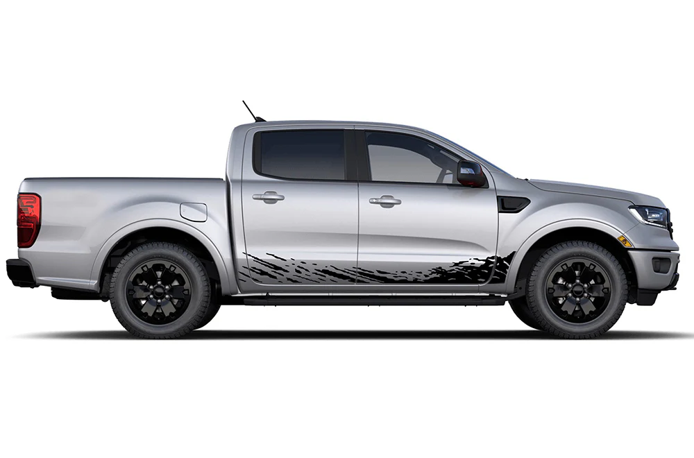 Lower Splash Door Side Graphics Decals Compatible with Ford Ranger