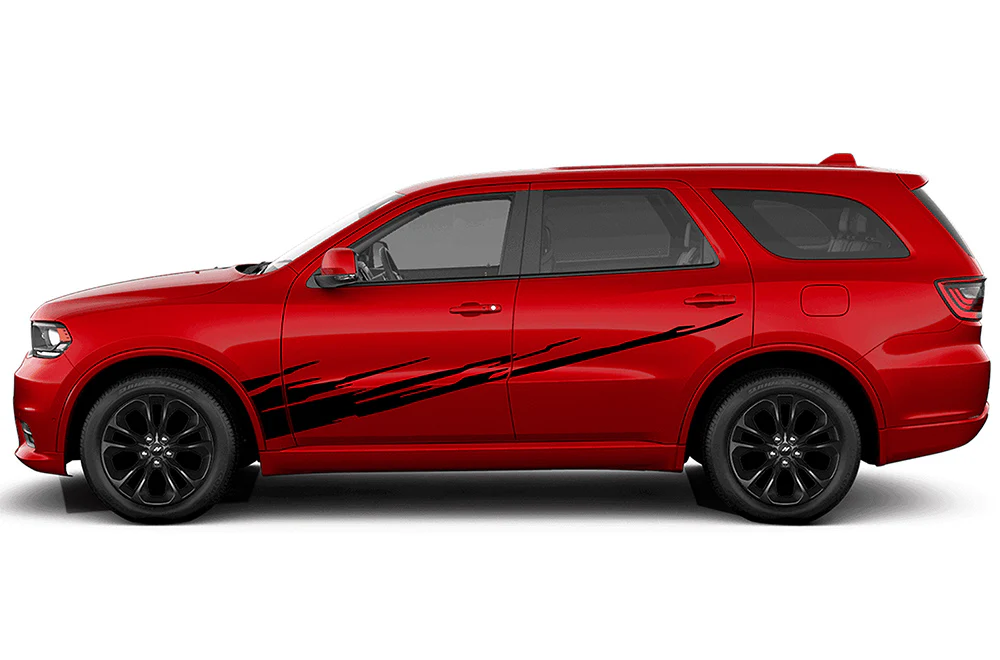 Lower Splash Side Door Vinyl Decals Compatible With Dodge Durango