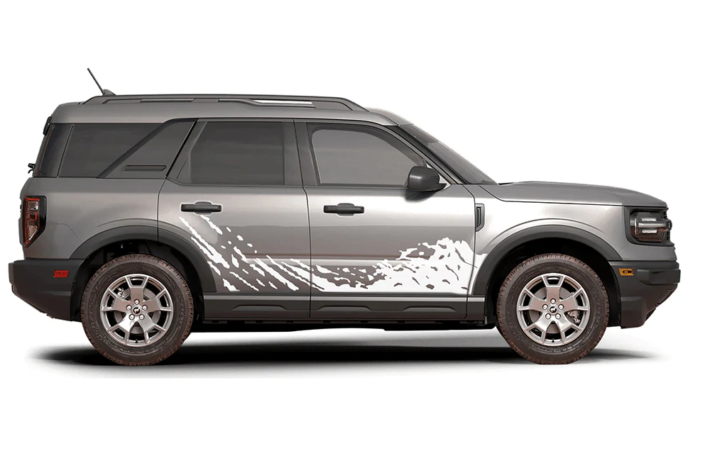 Lower Splash Side Graphics Vinyl Decals Compatible with Ford Bronco Sport - Image 2