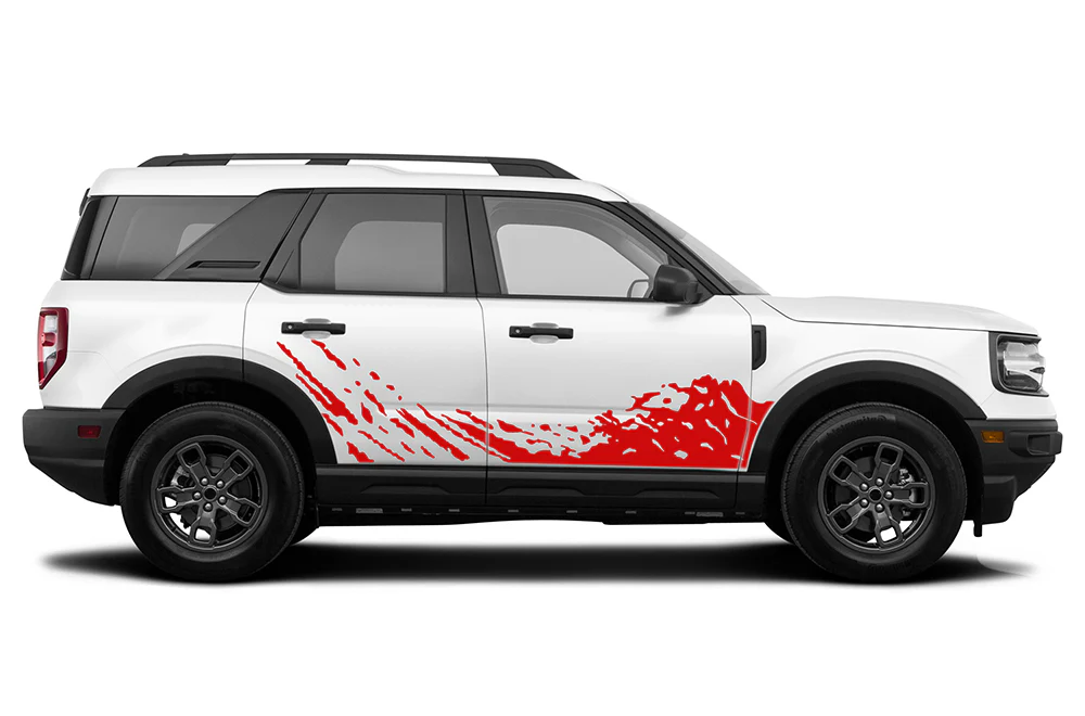 Lower Splash Side Graphics Vinyl Decals Compatible with Ford Bronco Sport - Image 3