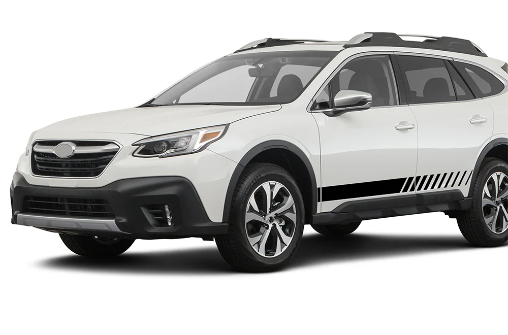 Lower Stripes Side Graphics Vinyl Decals Compatible with Subaru Outback
