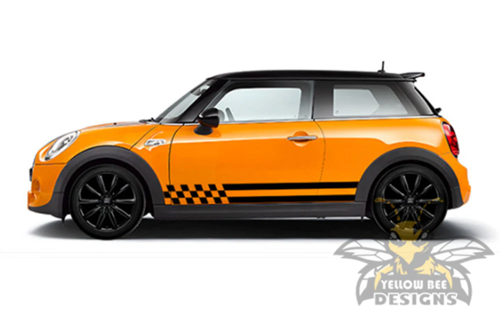 Mini Cooper Rally Stripes Graphics Vinyl Decal Compatible with Mini Cooper - Image 2