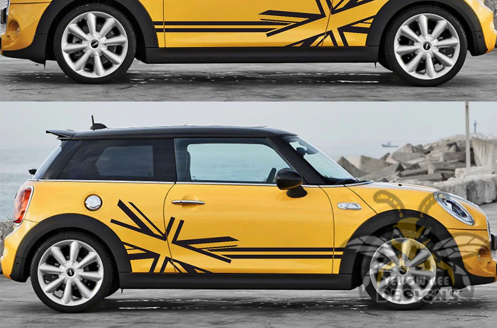Mini Cooper UK Side Door Graphics Vinyl Decal Compatible with Mini Cooper - Image 2