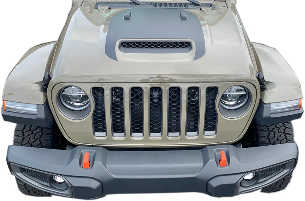 Mojave Hood Graphics Decals Vinyl Compatible with Jeep JT Gladiator 4 Door