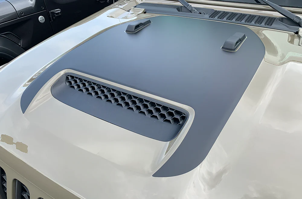 Mojave Hood Graphics Decals Vinyl Compatible with Jeep JT Gladiator 4 Door - Image 2