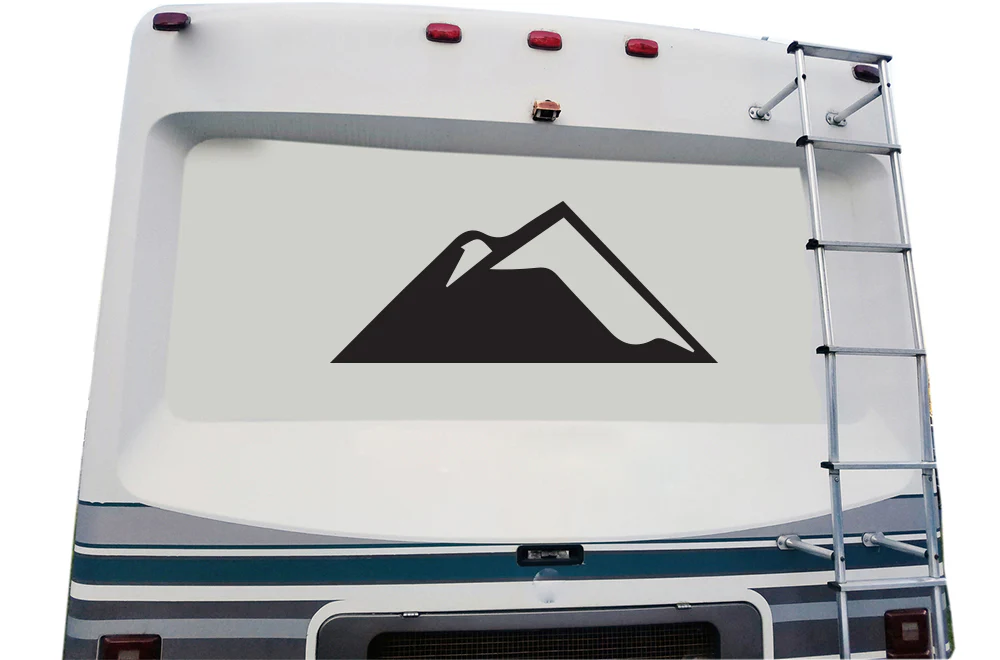 Mountain Decals, Graphics For RV, Trailer Hauler, Camper, Motor-Ηome, Caravan - Image 2