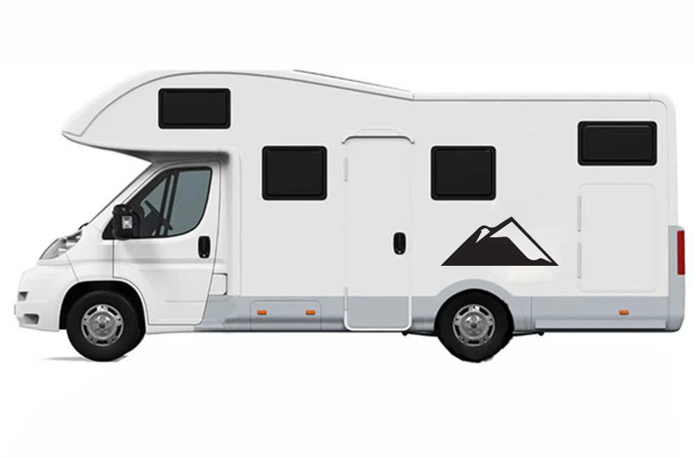 Mountain Decals, Graphics For RV, Trailer Hauler, Camper, Motor-Ηome, Caravan - Image 4