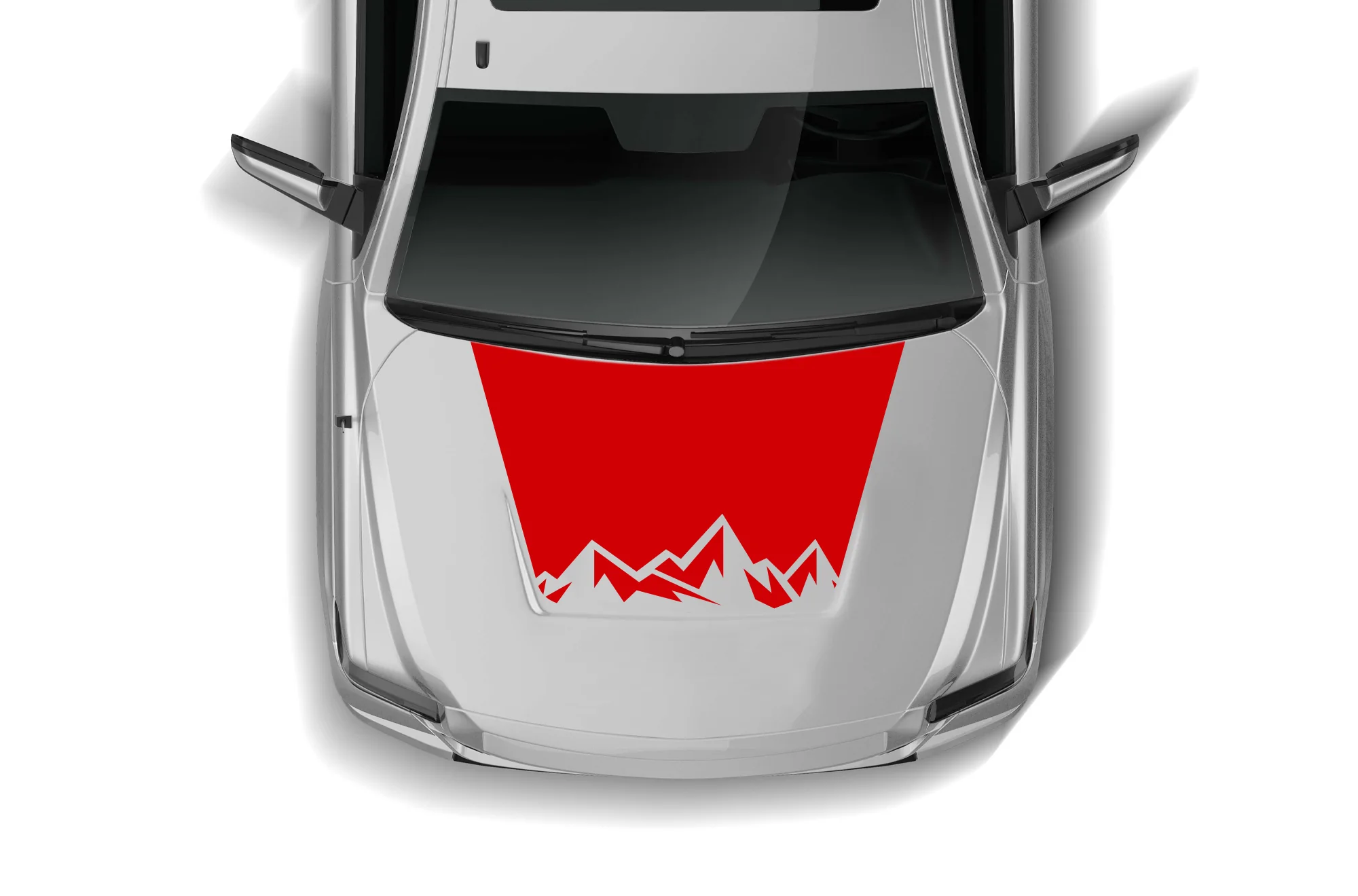 Mountain Hood Graphics Decal Compatible with Toyota Tundra 2007 - 2021 - Image 2