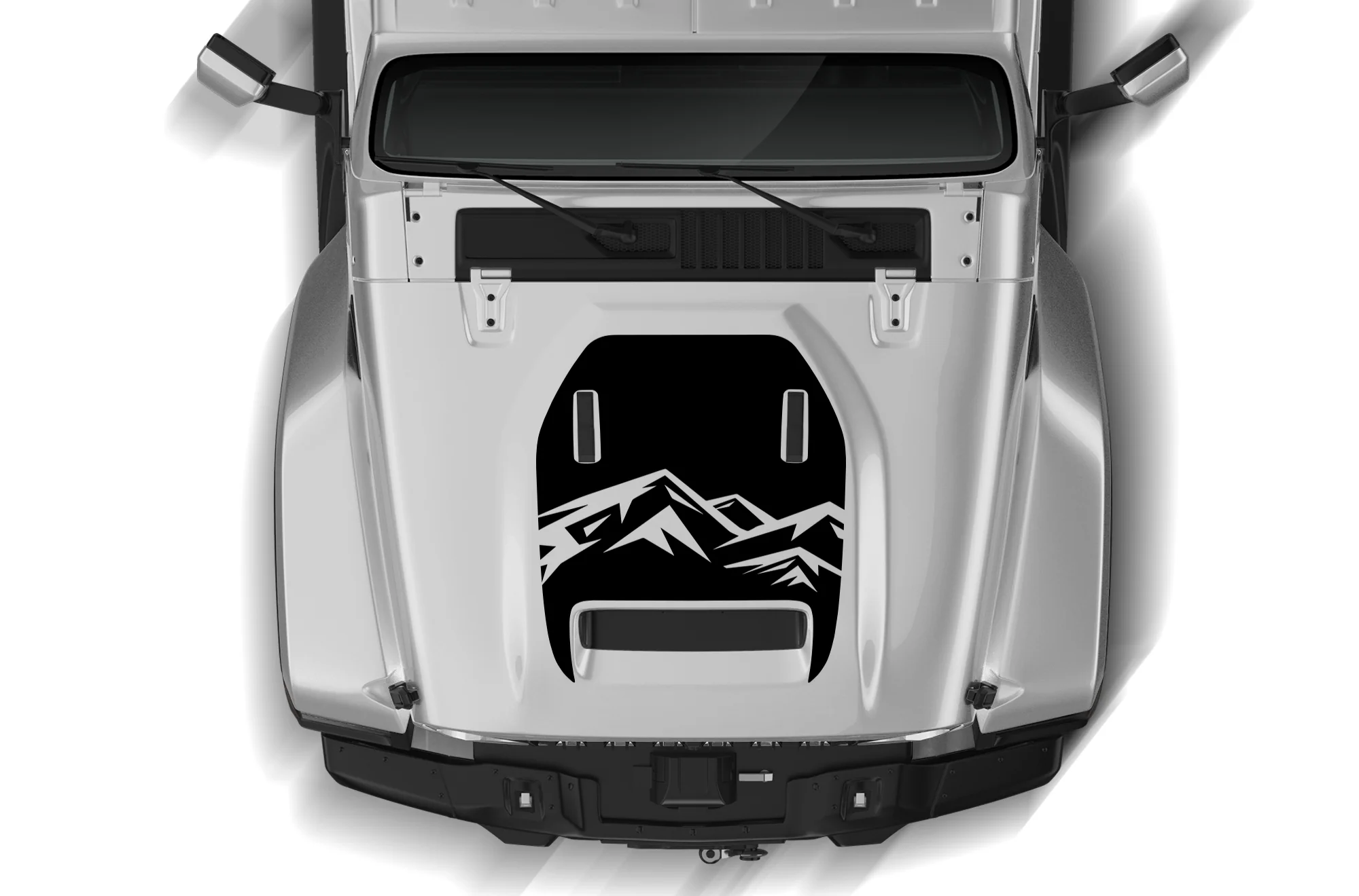 Mountain Hood Graphics Decals Compatible with Jeep JT Gladiator Mojave